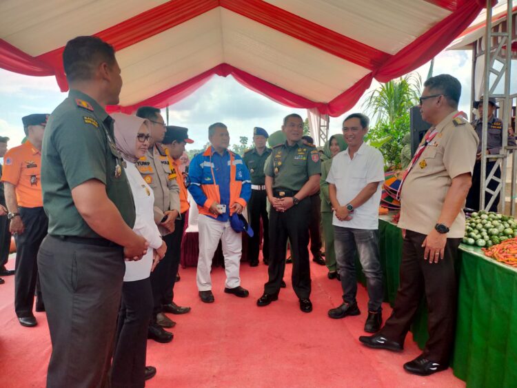 Kunker ke Bontang, Danrem Minta Jaga Kekompakkan Forkopimda