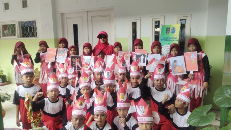 Meriahkan HUT RI, SDN 003 Bontang Selatan Gelar Jalan Sehat dan Lomba