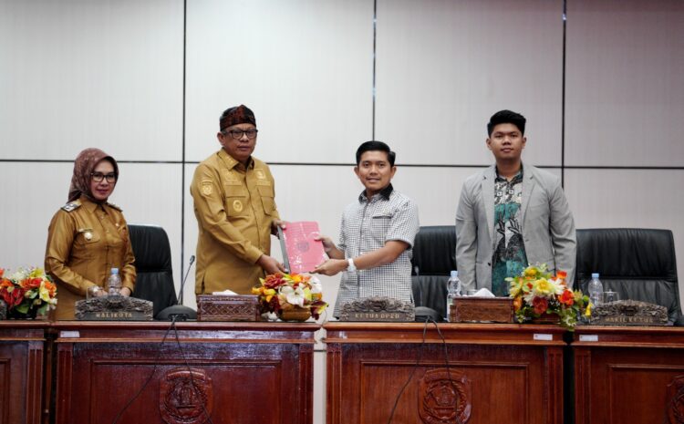 DPRD Terima Tanggapan Wali Kota atas Dua Raperda tentang RDTR dan Peraturan Zonasi