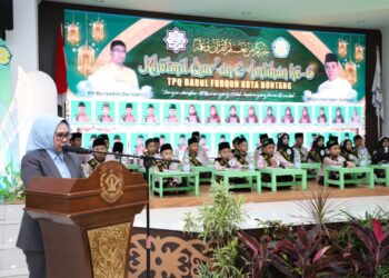 TPQ Darul Furqan Gelar Khatmil Qur’an wal Imtihan ke-6, Diapresiasi Wawali