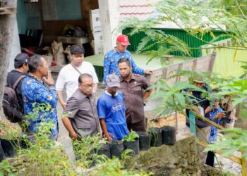 Amir Tosina Minta Kawasan Tebing di Berebas Tengah Segera Diturap