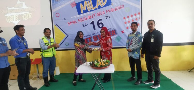 Najirah Hadiri Milad ke-16 SMK Nusantara Mandiri