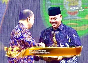 Inovasi DiSAPA Antar Kukar Raih Penghargaan dari Kompas TV