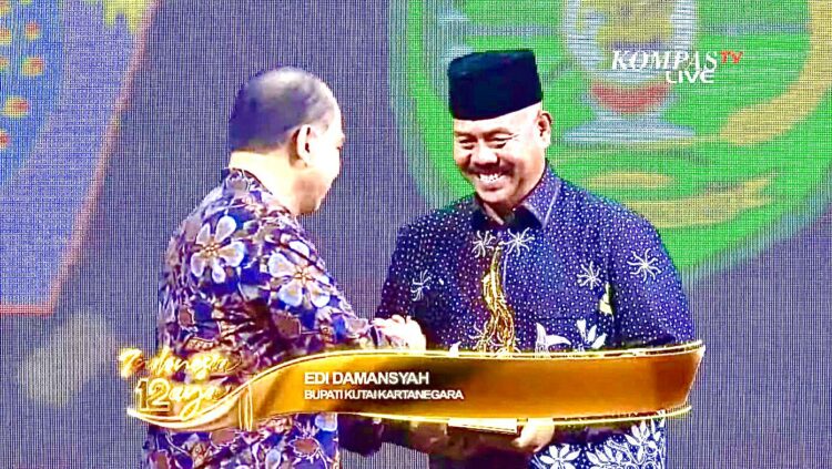 Inovasi DiSAPA Antar Kukar Raih Penghargaan dari Kompas TV