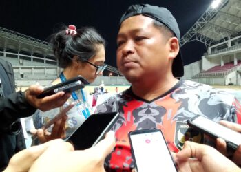 Dispora Optimistis Perbaikan Lapangan Mini Soccer di Stadion Aji Imbut Rampung Tahun Ini