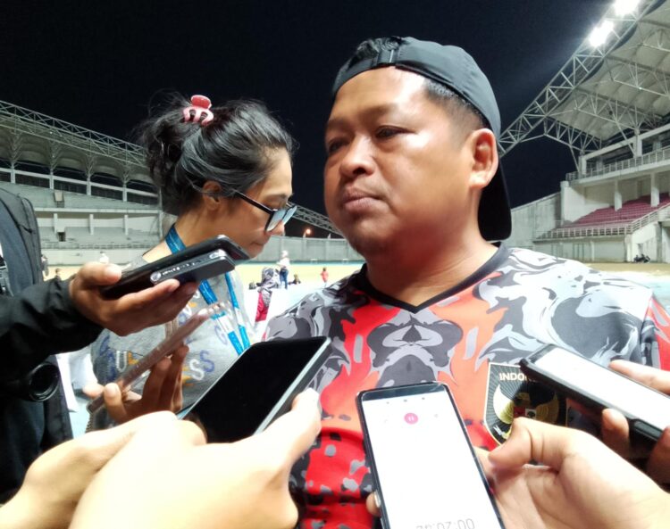 Dispora Optimistis Perbaikan Lapangan Mini Soccer di Stadion Aji Imbut Rampung Tahun Ini