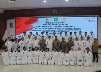 Sunggono Melepas Tim Shorinji Kempo Kukar Berlaga di Tokyo Jepang