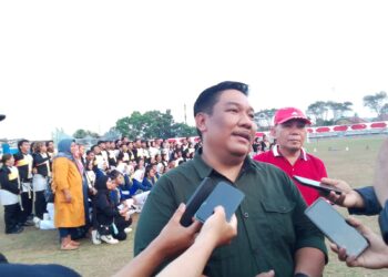 Dispora Beri Dukungan Kontingen Marching Band Kukar
