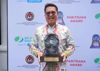 Pemkab Kukar Raih Penghargaan Paritrana Award 2023
