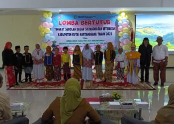Diarpus Kukar Gelar Lomba Bertutur Tingkat SD dan MI