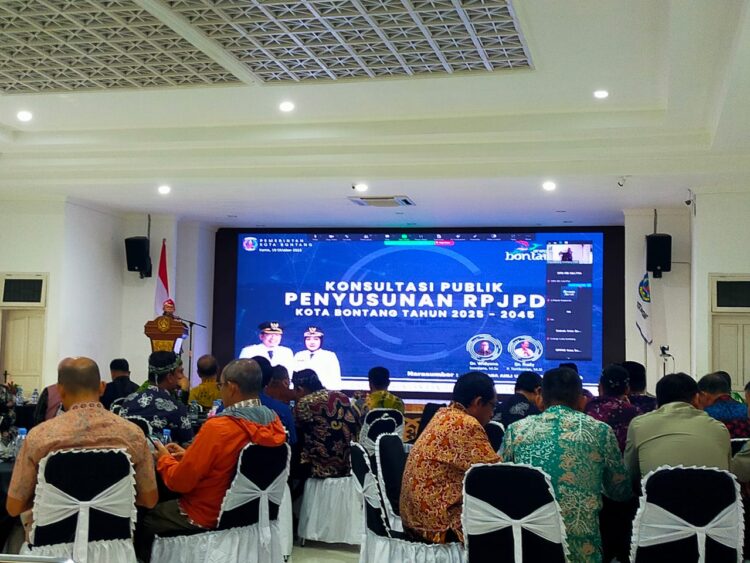 Penyusunan RPJPD Kota Bontang 2025-2045 Dilakukan Konsultasi Publik
