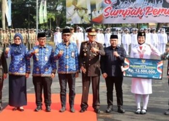 Hadiri Apel Sumpah Pemuda 2023, Reza Minta Pemuda Berkontribusi Positif Bangun IKN