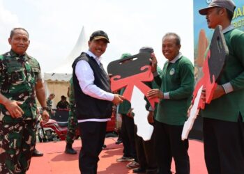 Sekda Kukar Hadiri Penutupan Kegiatan Karya Bhakti dan Gerakan Nasional Ketahanan Pangan
