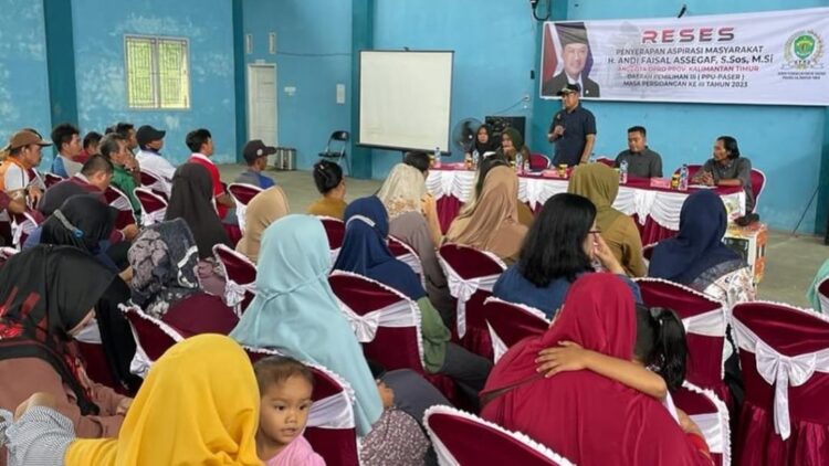 Faisal Assegaf Gelar Reses, Masyarakat Paser Minta Infrastruktur dan Aliran Listrik