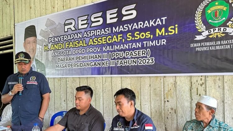 Andi Faisal Assegaf Siap Perjuangkan Aspirasi Warga Bente Tualan