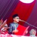 Momen Ketua DPRD Bontang Sementara Membacakan Naskah Proklamasi