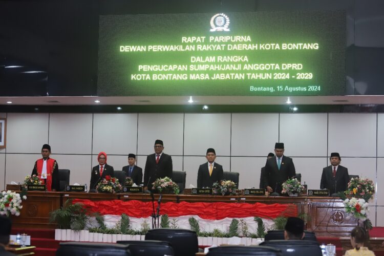 Andi Faizal Dipercaya sebagai Ketua DPRD Bontang Sementara