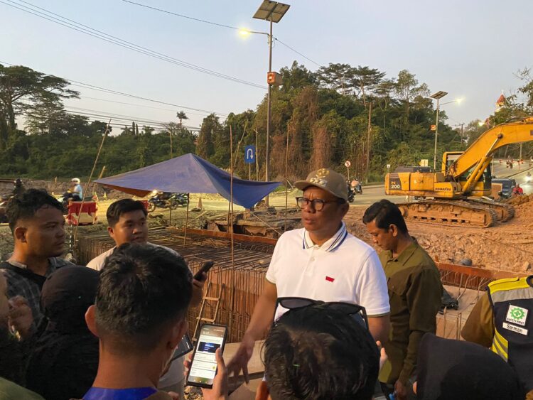 Proyek Perbaikan Jalan Cipto Mangunkusumo Lambat Dikerjakan, M Aswar Minta Kontraktor Tambah Tenaga Kerja