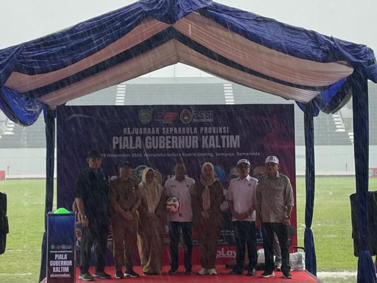 Kejuaraan Sepakbola Piala Gubernur Kaltim U13 dan U15 Resmi Dimulai