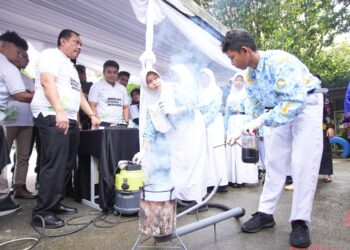SMPN 5 Bontang Resmikan Program Sekolah Energi Berdikari