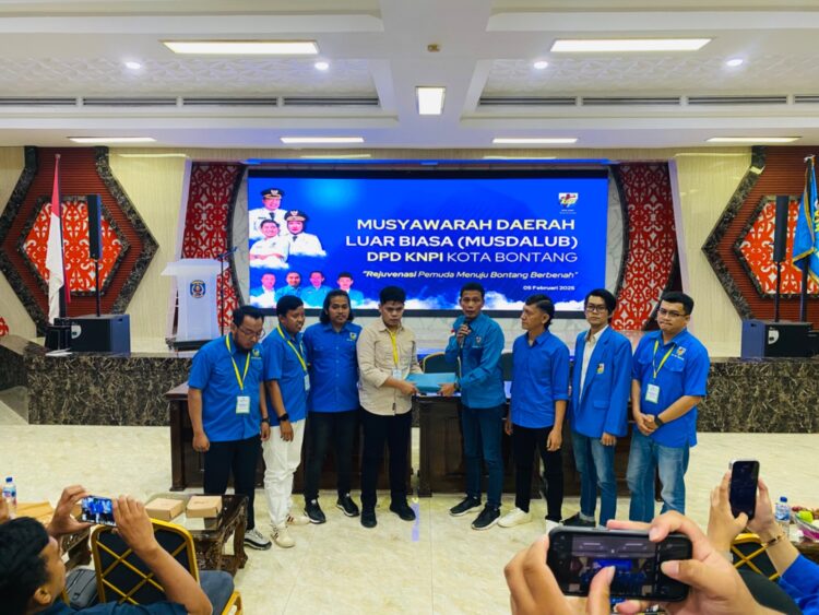 Indra Wijaya Sah Nakhodai KNPI Bontang Periode 2025-2028