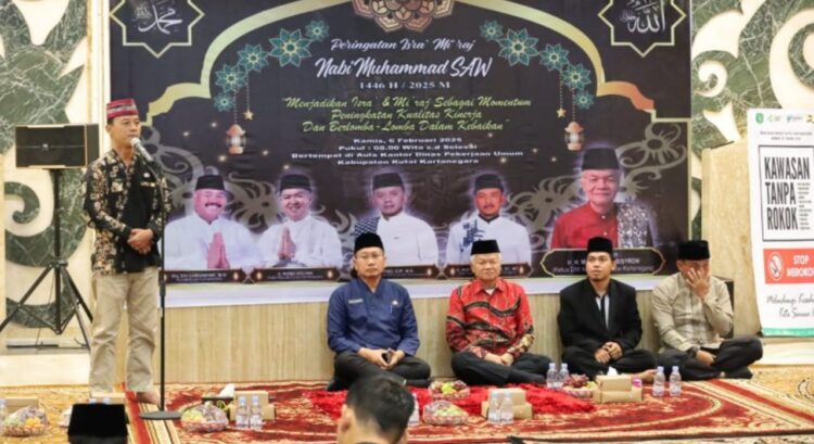 Dinas PU Kukar Peringati Isra Mi’raj, Dorong ASN Jadikan Bekerja sebagai Ibadah