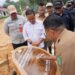 Pj Gubernur Kaltim Letakkan Tiang Pancang Odah Singgah di Prangat Baru, Dukung UMKM dan Peradaban Baru