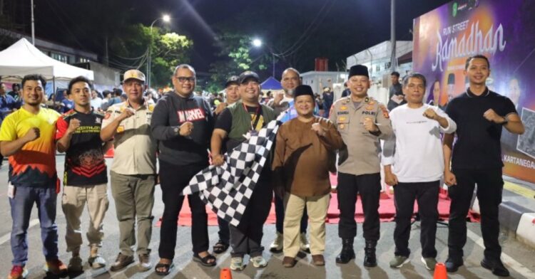 Pemkab Kukar Dukung Run Street Ramadhan Kukar Idaman Cup 2025