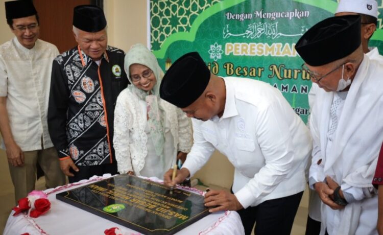 Bupati Kukar Resmikan Masjid Nurul Iman di Muara Kaman, Tekankan Pentingnya Memakmurkan Masjid