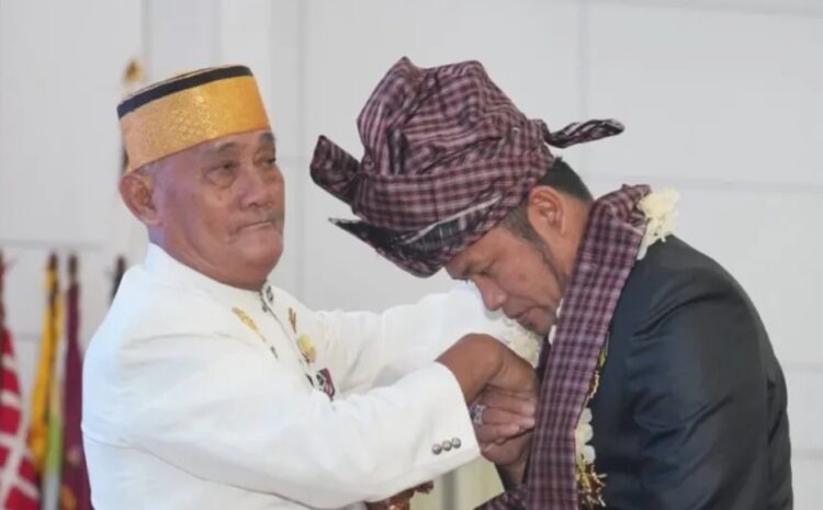 Gubernur Harum Dianugerahi Gelar Kehormatan Adat dari Kerajaan Balanipa Mandar