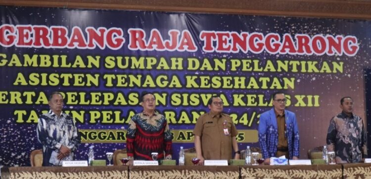 133 Siswa SMK Gerbang Raja Dilantik Jadi Asisten Tenaga Kesehatan, Siap Dukung Layanan Kesehatan Gratis di Kaltim