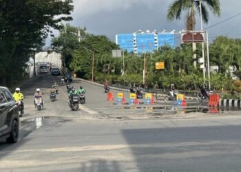Jembatan Mahakam 1 Kembali Dibuka untuk Kendaraan Ringan, Uji Geometrik Lanjut Malam Hari