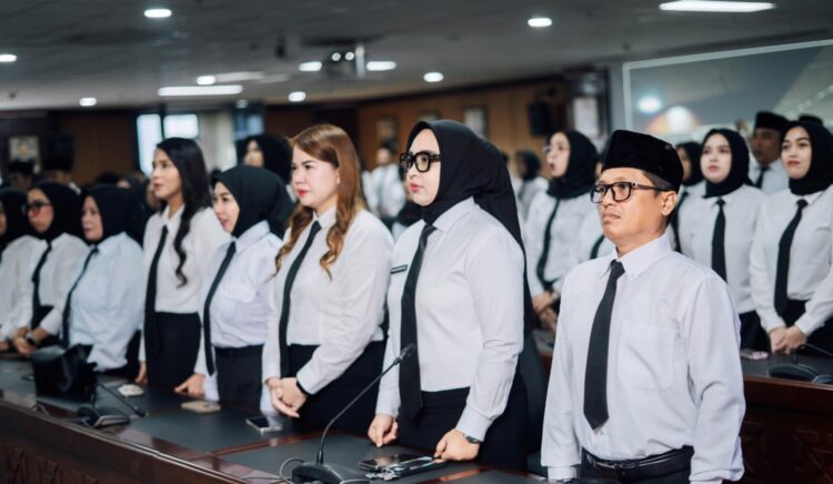 117 Honorer Sekretariat DPRD Kaltim Resmi Diangkat Jadi PPPK