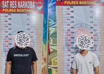 Bawa Sabu 3,30 Gram, Dua Pria di Tanjung Laut Indah Masuk Bui