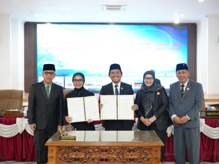 DPRD Bontang Gelar Paripurna Ke-9 2025, Pengambilan Keputusan Raperda Pelaksanaan Anggaran 2024