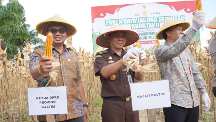 DPRD Kaltim Apresiasi Peran Kepolisian dalam Panen Raya Jagung Serentak Kuartal II