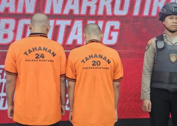 Gagal Ambil Sabu 14,71 Gram, Dua Warga Kutim Dibekuk Polres Bontang