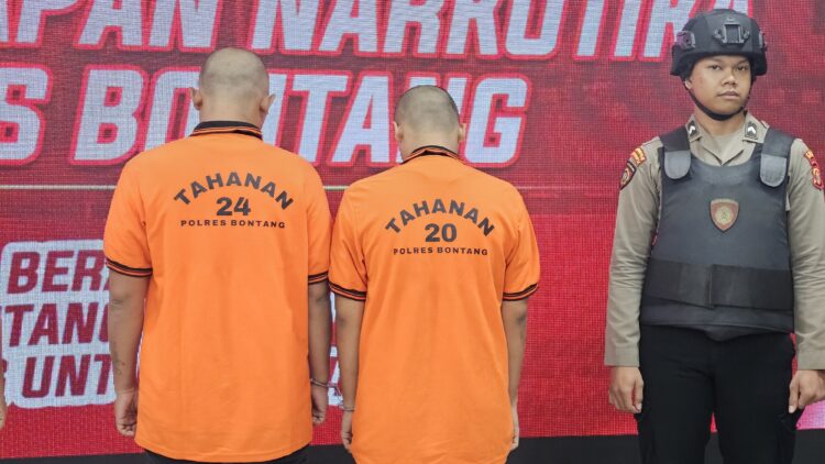 Gagal Ambil Sabu 14,71 Gram, Dua Warga Kutim Dibekuk Polres Bontang