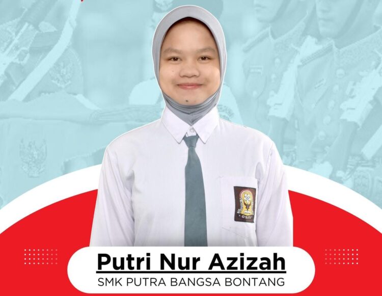 Putri Nur Azizah, Paskibraka Asal Bontang Lolos ke Nasional