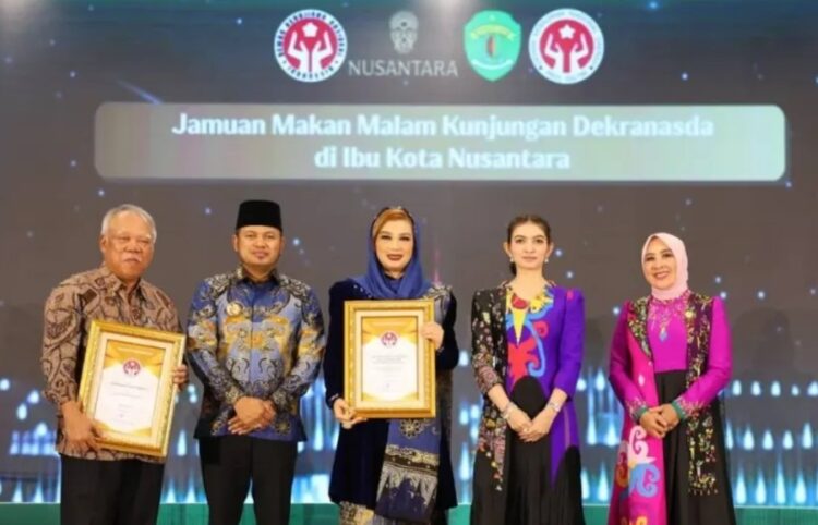 Gubernur Harum Hadiri Gala Dinner HUT Dekranas di IKN, Tekankan Sinergi Budaya dan Ekonomi Kreatif