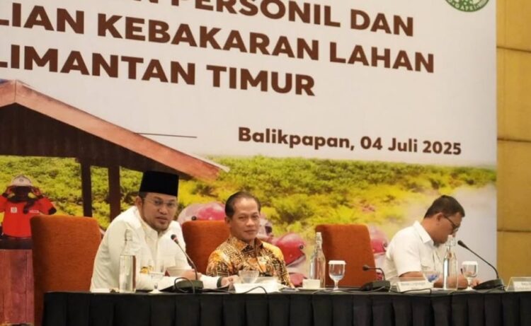 Gubernur Harum Tegaskan Pencegahan Karhutla Jadi Prioritas Jelang Puncak Musim Kemarau