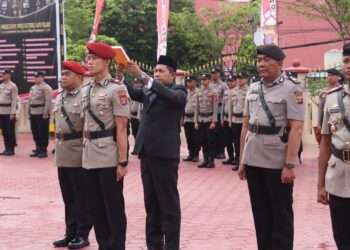 Polres Bontang Gelar Sertijab, Kasat Reskrim yang Baru Diisi AKP Randy Anugrah Putranto
