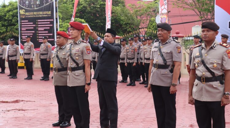Polres Bontang Gelar Sertijab, Kasat Reskrim yang Baru Diisi AKP Randy Anugrah Putranto