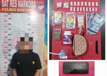 Resahkan Warga, Pengedar Sabu di Lok Tuan Diamankan Porles Bontang