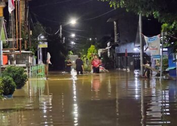 Bontang Terendam Banjir, Kondisi Belum Surut