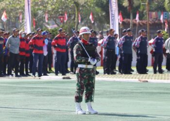 Paskibraka Kukar Gelar Gladi Bersih Menjelang HUT RI ke-80