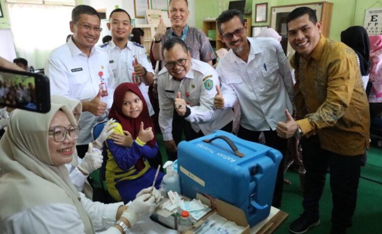 Kukar Mulai Vaksinasi Demam Berdarah untuk 1.550 Siswa SD