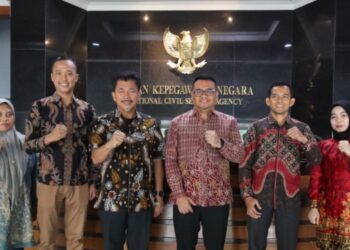 481 THL Kukar Diupayakan Diangkat PPPK, Bupati Aulia Temui Kepala BKN