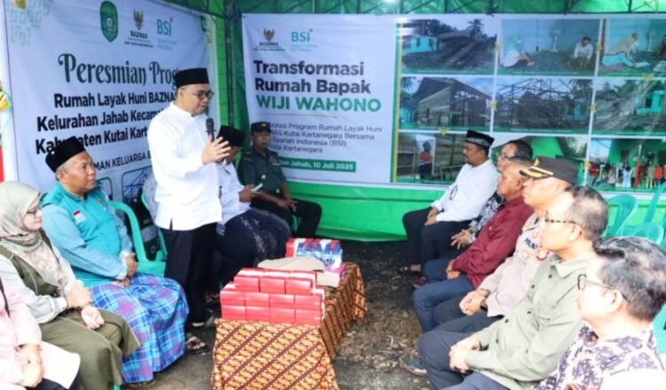 Bupati Aulia Resmikan Rumah Layak Huni Baznas di Jahab