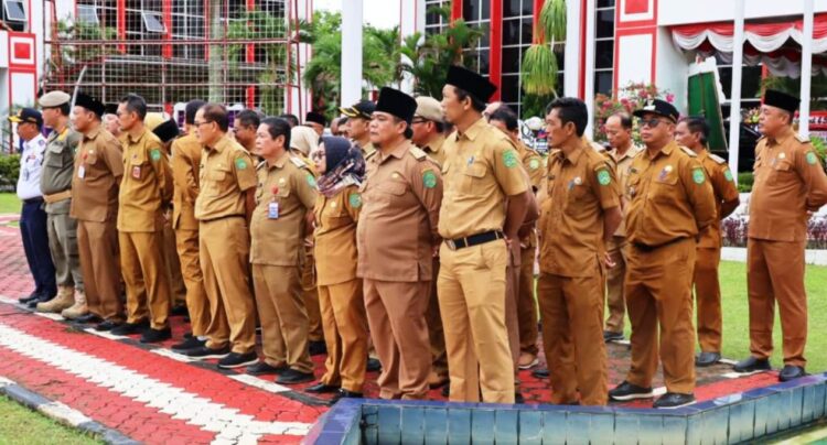 Apel Gabungan ASN Kukar, Aulia-Rendi Tegaskan Komitmen Kukar Idaman Terbaik